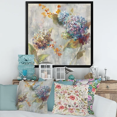 Toile « Autumn Hydrangea »