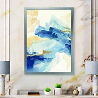 Metallic Gold Indigo II  Wall Art