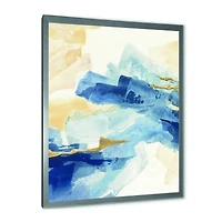 Metallic Gold Indigo II  Wall Art