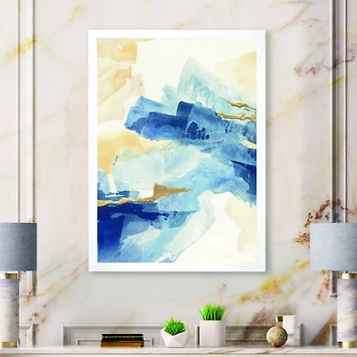 Metallic Gold Indigo II  Wall Art