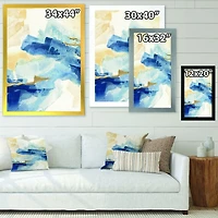 Metallic Gold Indigo II  Wall Art