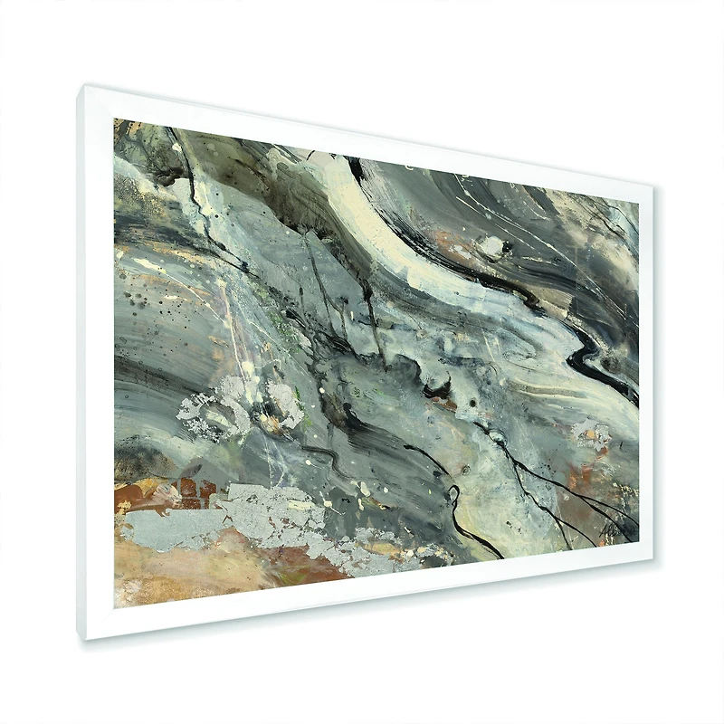 Fire and Ice Minerals V  Wall Art