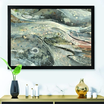 Fire and Ice Minerals VI  Wall Art