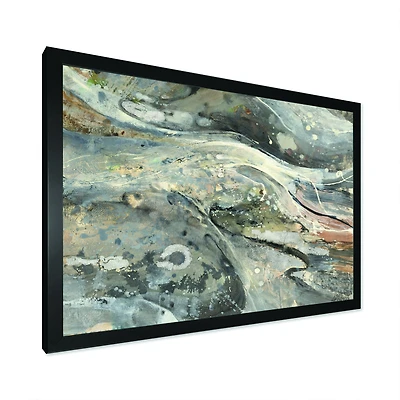 Fire and Ice Minerals VI  Wall Art