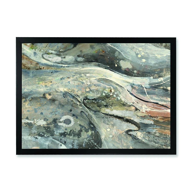 Fire and Ice Minerals VI  Wall Art