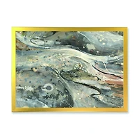 Fire and Ice Minerals VI  Wall Art