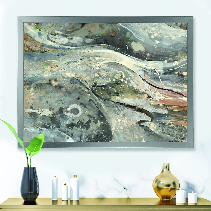 Fire and Ice Minerals VI  Wall Art