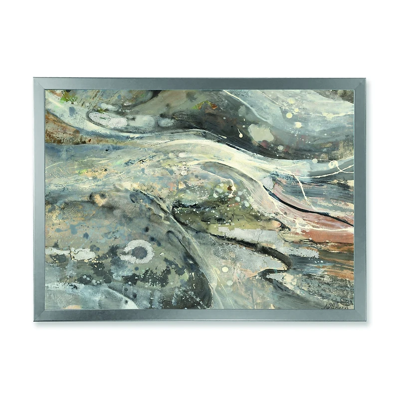 Fire and Ice Minerals VI  Wall Art