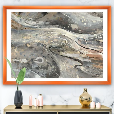 Fire and Ice Minerals VI  Wall Art