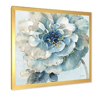 Indigold Watercolour Flower II  Canvas Wall Art Print
