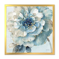 Indigold Watercolour Flower II  Canvas Wall Art Print