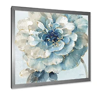Indigold Watercolour Flower II  Canvas Wall Art Print