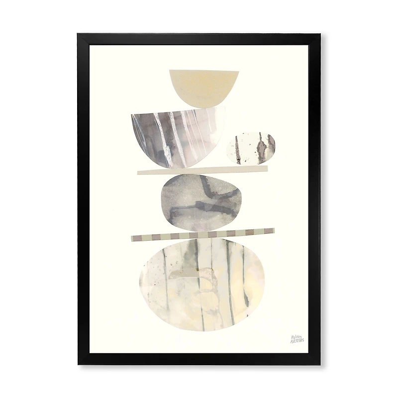BalanceAbstract Neutral II Wall Art