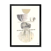 BalanceAbstract Neutral II Wall Art