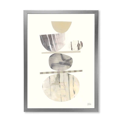 BalanceAbstract Neutral II Wall Art
