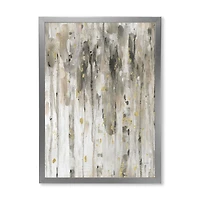 The Modern Grey Forest IV  Wall Art