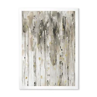 The Modern Grey Forest IV  Wall Art