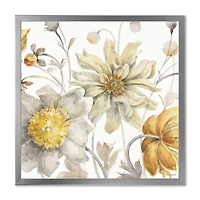 Fields of Gold Watercolor Flower V  Canvas
