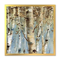 White Birch Forest II  Canvas Wall Art