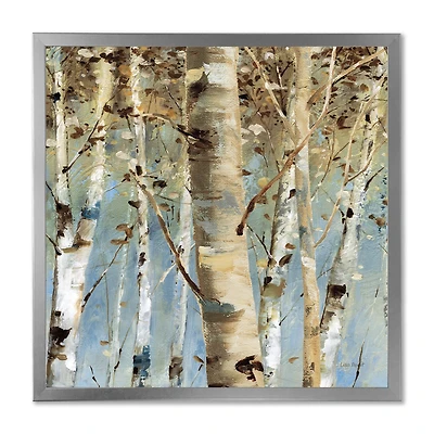 White Birch Forest II Canvas Wall Art