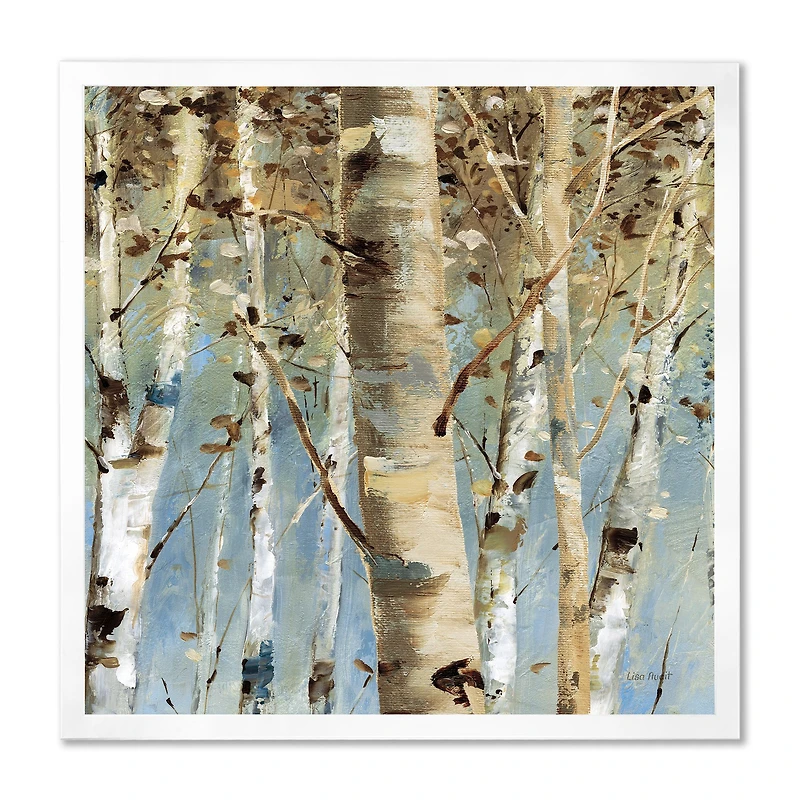 White Birch Forest II  Canvas Wall Art