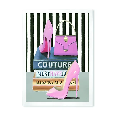 Glam Fashion High Heels VII Wall Art
