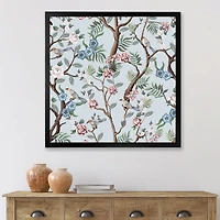 Chinoiserie with Birds and Peonies X  Wall Art