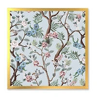 Chinoiserie with Birds and Peonies X  Wall Art