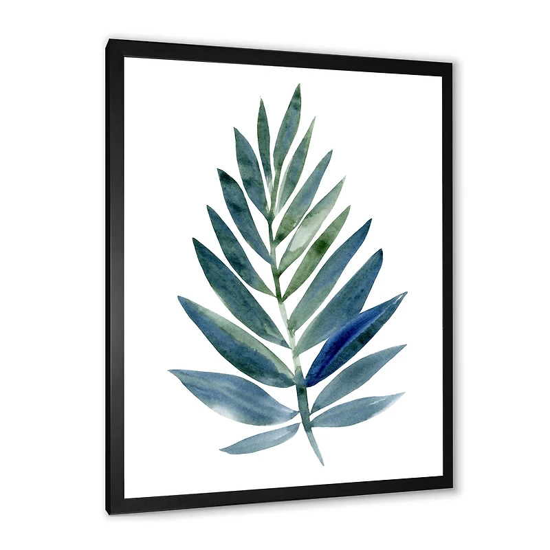 Toile « Tropical Green Leaf »