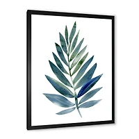 Toile « Tropical Green Leaf »