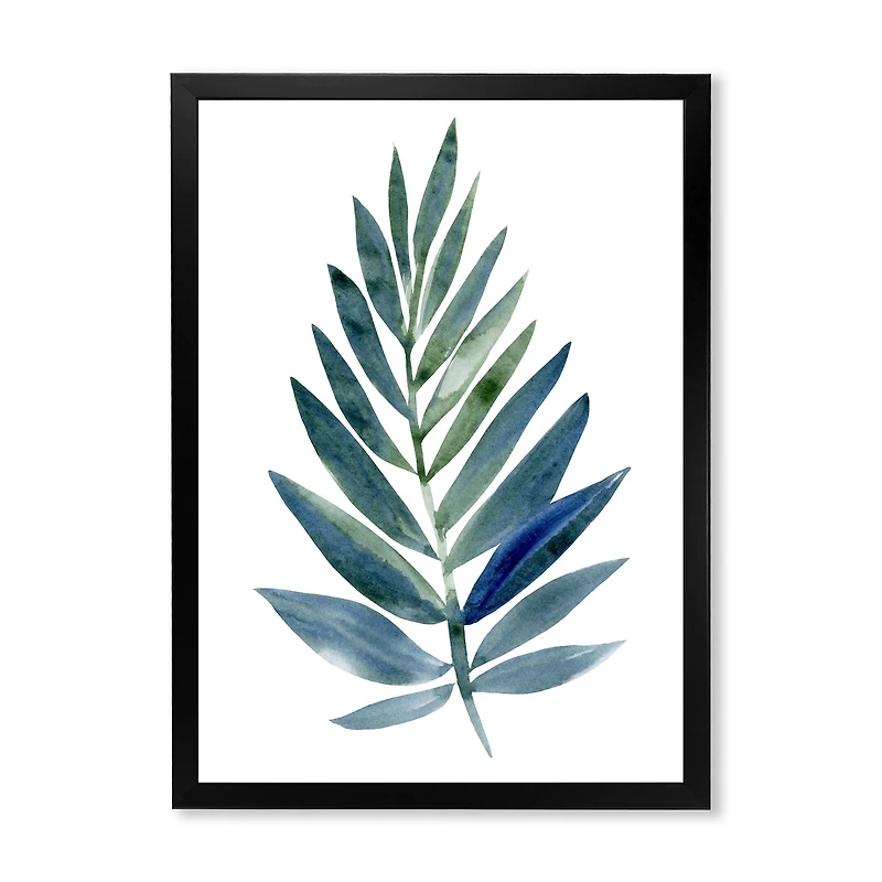 Toile « Tropical Green Leaf »