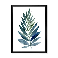 Toile « Tropical Green Leaf »