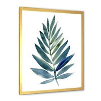 Tropical Green Leaf  Wall Art