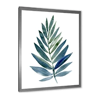 Toile « Tropical Green Leaf »