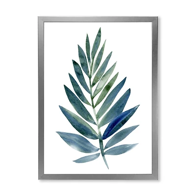 Tropical Green Leaf  Wall Art