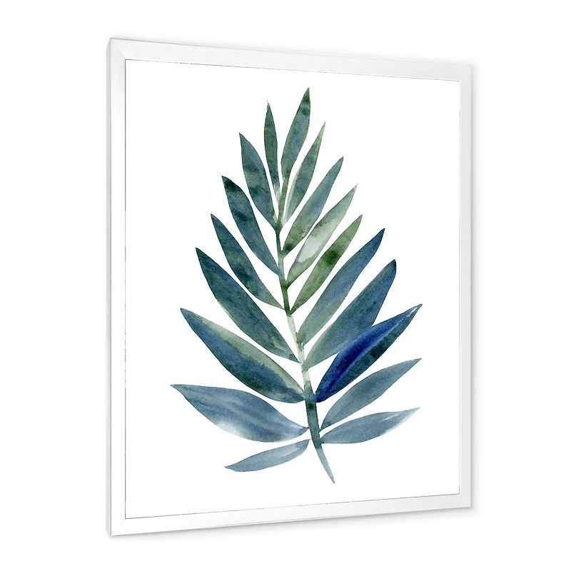Tropical Green Leaf  Wall Art