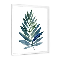 Toile « Tropical Green Leaf »