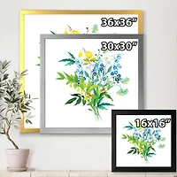Toile « Meadow Flowers Garland »