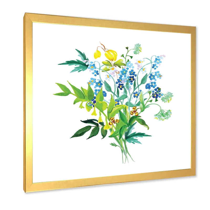 Toile « Meadow Flowers Garland »