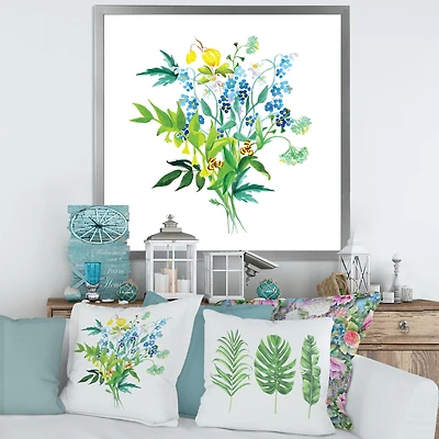 Meadow Flowers Garland  Wall Art