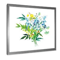 Meadow Flowers Garland  Wall Art