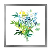 Meadow Flowers Garland  Wall Art
