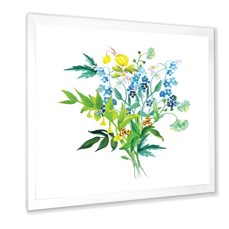 Toile « Meadow Flowers Garland »