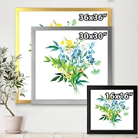 Toile « Meadow Flowers Garland »