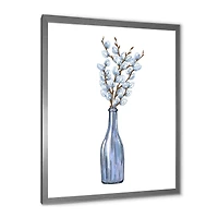 Bunch of Blue Willow Twigs II  Wall Art