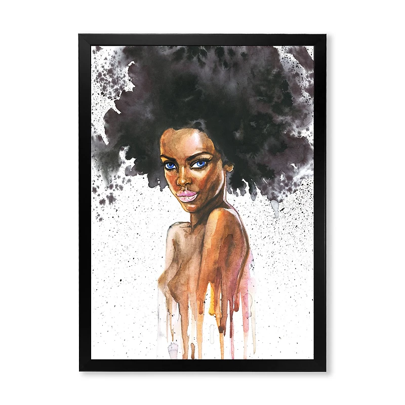 Portrait of African American Woman VII  Wall Art