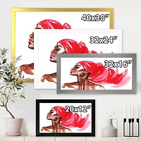 Portrait of African American Woman IX  Wall Art