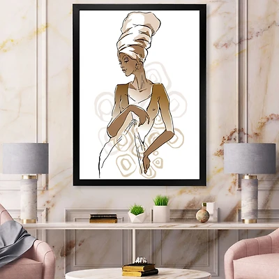 African American Woman Portraits  Wall Art