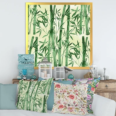 Bamboo Branches The Forest I  Wall Art