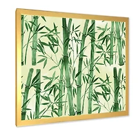 Bamboo Branches The Forest I  Wall Art